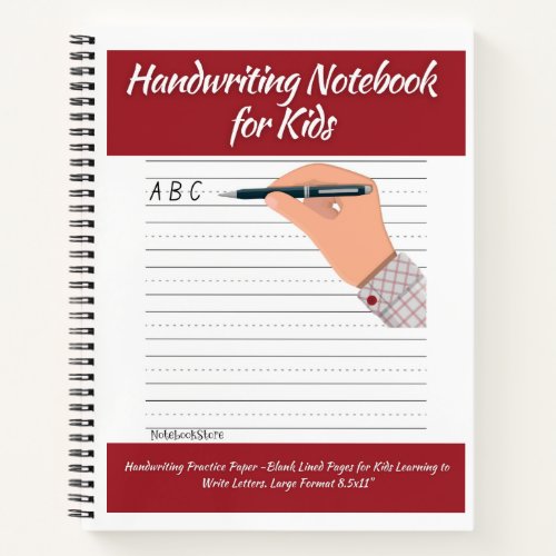 Handwriting Notebook for Kids