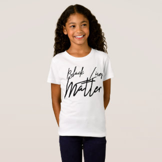 Handwritten Black Lives Matter Kids T-Shirt