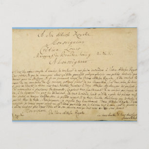 Handwritten dedication 'Brandenburger Concertos' Postcard