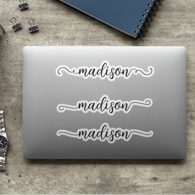 Handwritten Font Name Monogram Calligraphy  Sticker (Creator Uploaded)