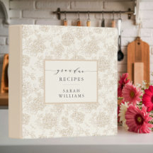 Handwritten Grandma Recipes Cookbook