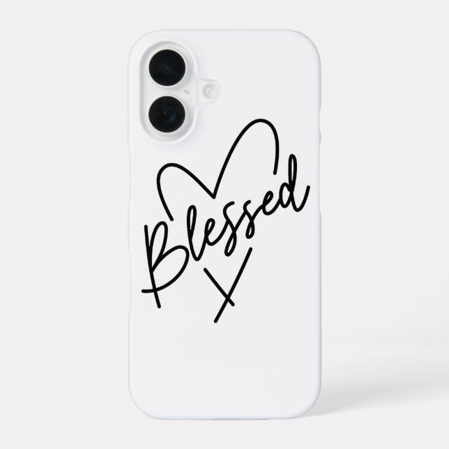 Handwritten Gratitude Quote Iphone Case (Back)