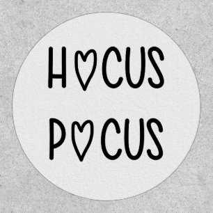 Handwritten hocus pocus patch