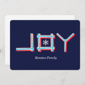 handwritten JOY (Front/Back)