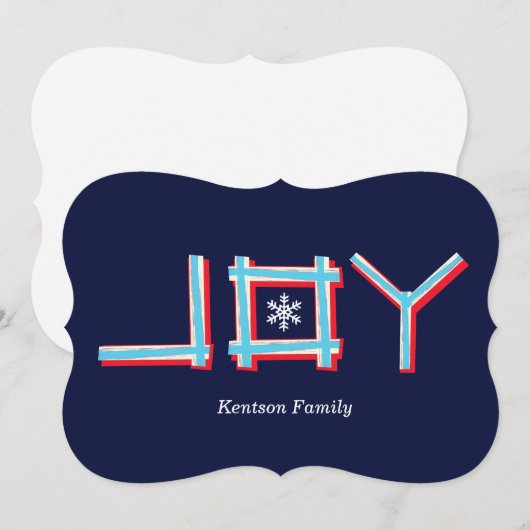 handwritten JOY (Front/Back)