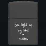 Handwritten Keepsake Gift for Him Zippo Lighter<br><div class="desc">Handwritten Keepsake Gift for Him</div>