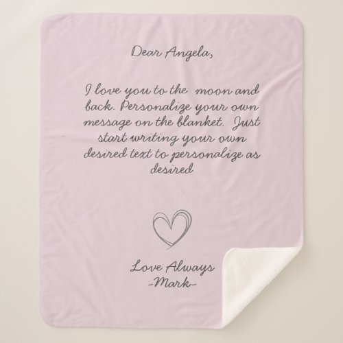 Handwritten Message Personalize Text 
