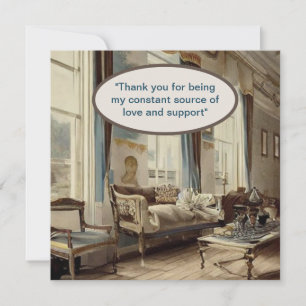 Handwritten Note: "Personal Charm" Note Card