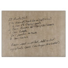 Handwritten Recipe Family Keepsake Custom Photo