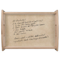 Handwritten Recipe Family Keepsake Custom Photo