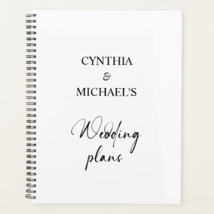 Handwritten Script Wedding Planner