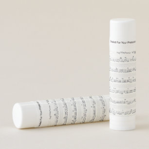 Handwritten Sheet Music Keep Of The Promise song Lip Balm