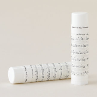 Handwritten Sheet Music Keep Of The Promise song Lip Balm