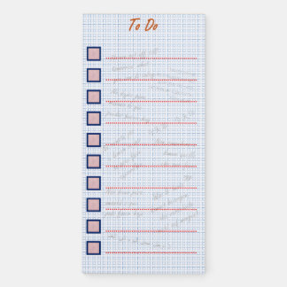 Handwritten To-Do List Magnetic Notepad