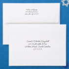 Handwritten Wedding Back