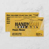 Handy Man Business card (Front/Back)