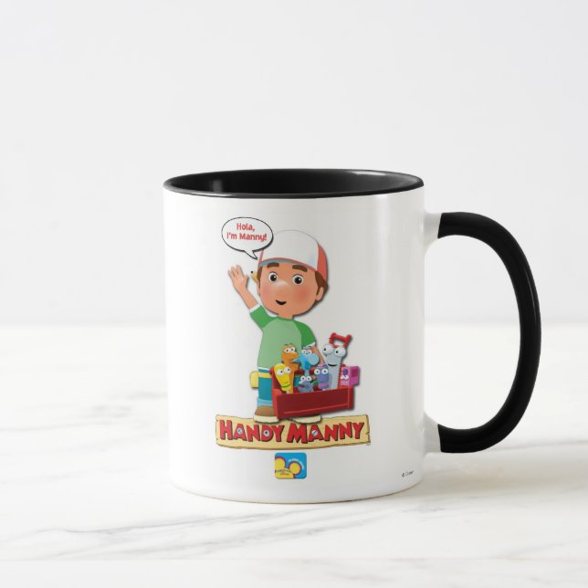 Handy Manny And His Talking Tools Disney Mug (Right)