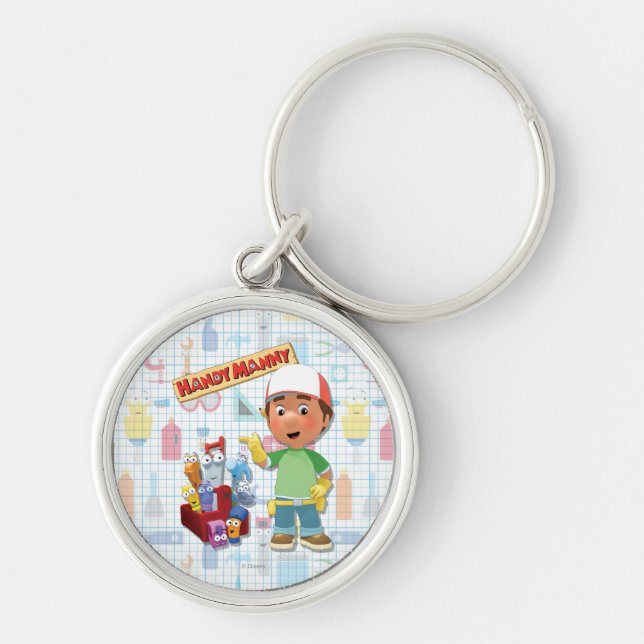Handy Manny and his Talking Tools Keychain (Front)