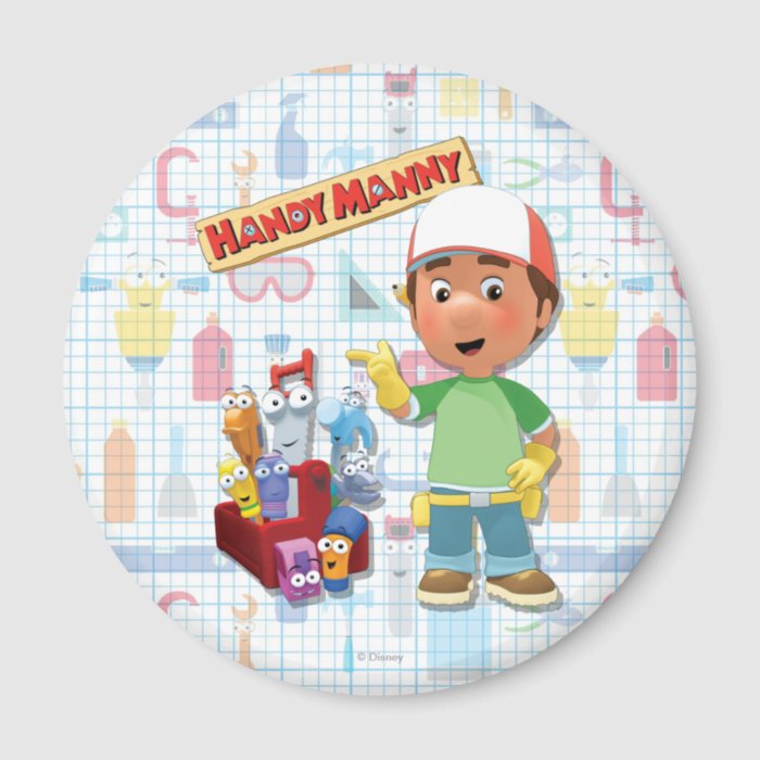 Handy Manny and his Talking Tools Magnet