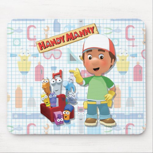 Handy Manny and his Talking Tools Mouse Pad