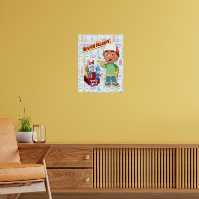 Handy Manny and his Talking Tools Poster | Zazzle