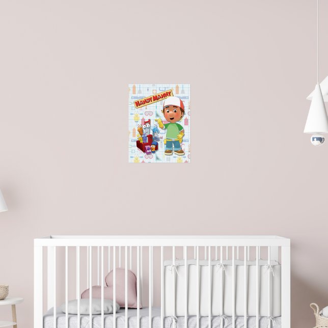 Handy Manny and his Talking Tools Poster | Zazzle