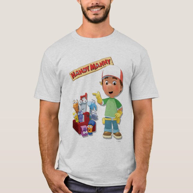 Handy Manny and his Talking Tools T-Shirt (Front)