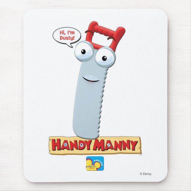 Handy Manny Disney Mouse Pad (Front)