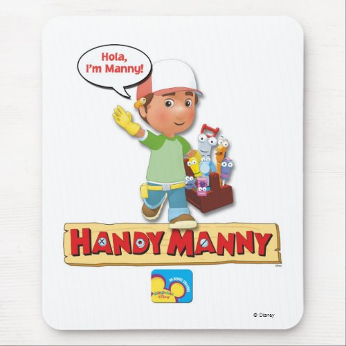 Handy Manny Disney Mouse Pad
