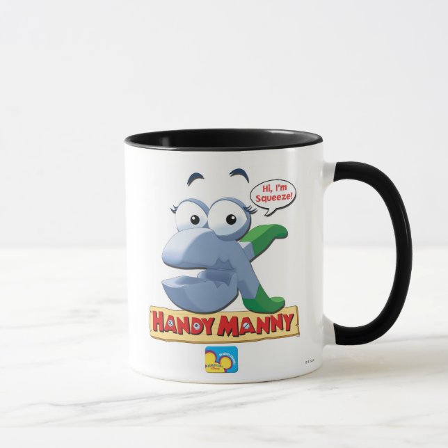 Handy Manny Squeeze Hi, I'm Squeeze! Disney Mug (Right)