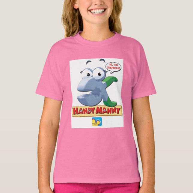 Handy Manny Squeeze Hi, I'm Squeeze! Disney T-Shirt (Front)