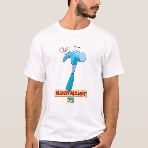 Handy Mannys Pat the Hammer Hi Im Pat T_Shirt