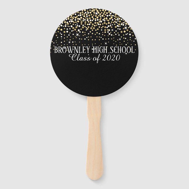 Handy School Reunion prop Hand Fan (Front)