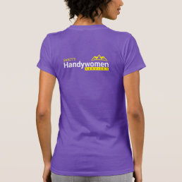 Handy Women Business Womens Vneck - Home Business T-Shirt