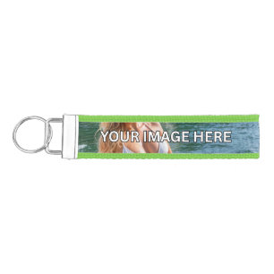 HANDY! 🖐️ Wrist Keychain – Add Image or Text
