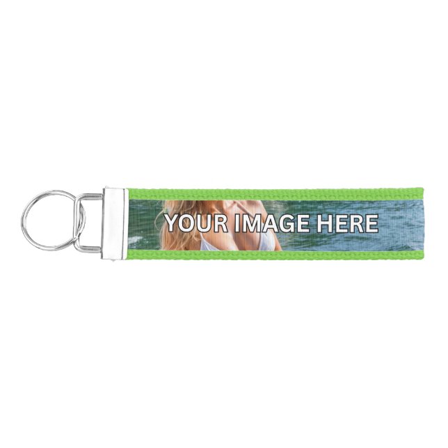 HANDY! 🖐️ Wrist Keychain – Add Image or Text (Keys on Left)