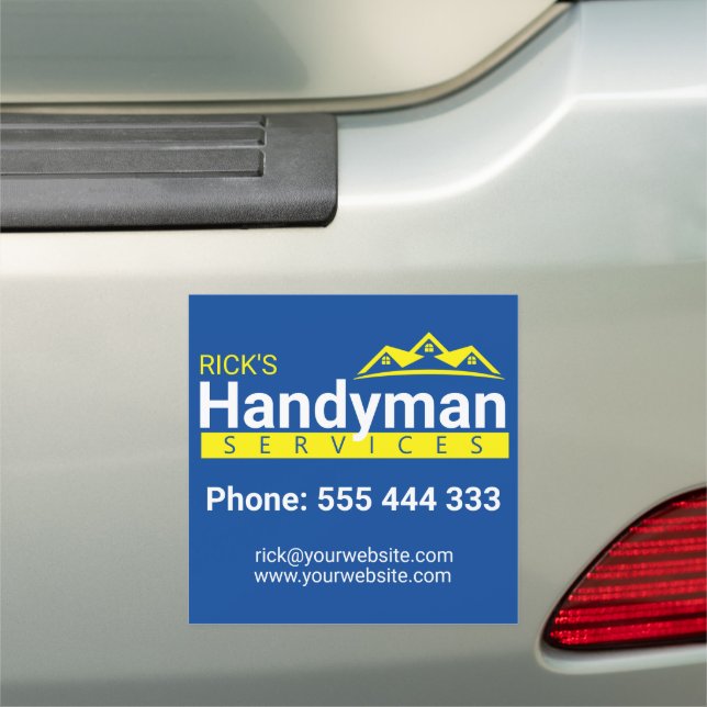 Handyman Business Car Magnet - Home Business (In Situ)