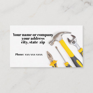Handyman Business Card
