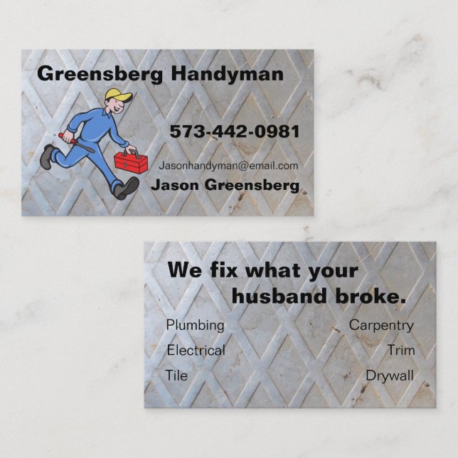 Handyman Business Card (Front/Back)
