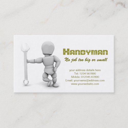 Handyman Business Card