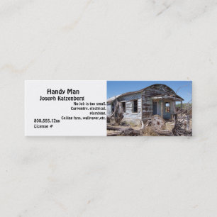 Handyman business card