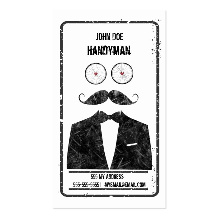 Handyman business card