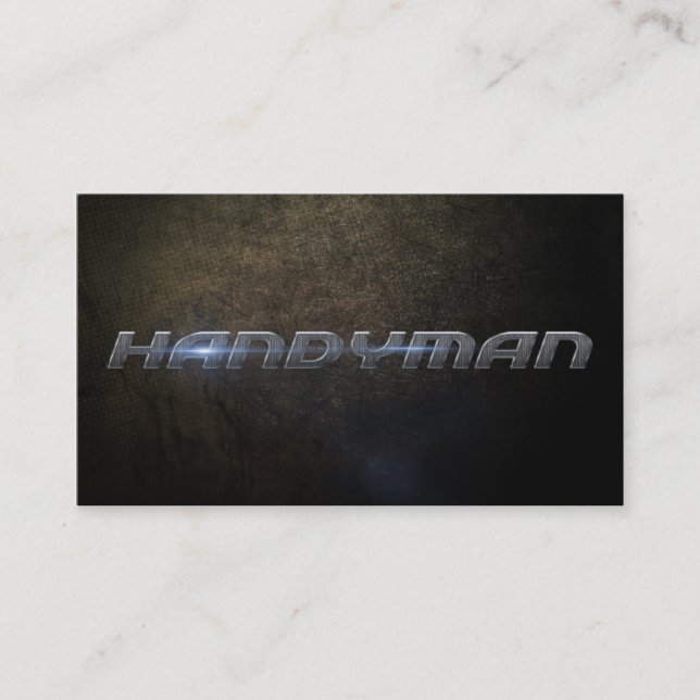 Handyman business card (Front)