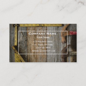 Handyman Business Card by bbourdages at Zazzle
