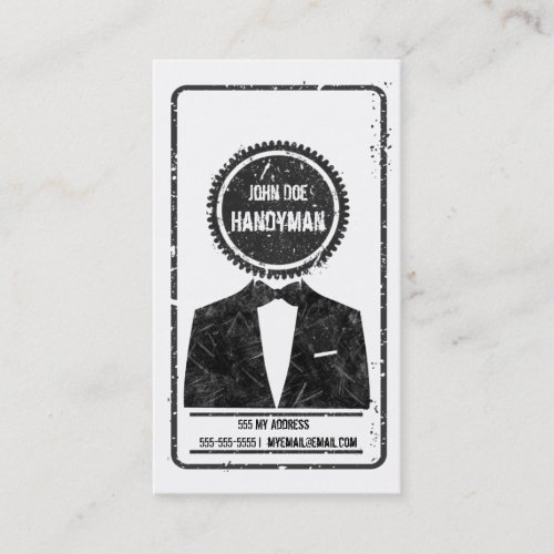 Handyman business card