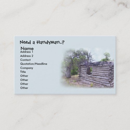 Handyman Business Card Templates