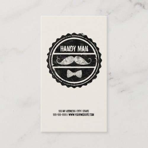 Handyman business card