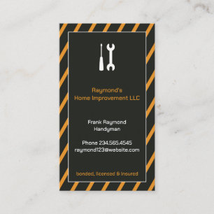 Handyman Business Card Template