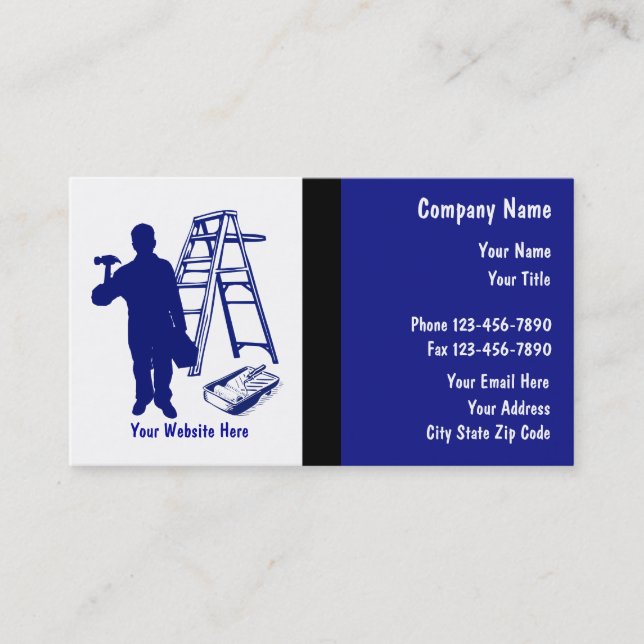 Handyman Business Cards (Front)