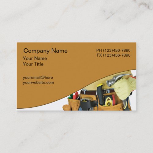 Handyman Business Cards